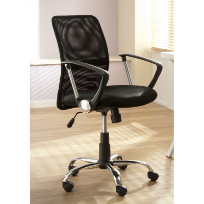 Black Mesh Back Executive Chair