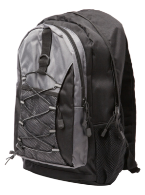 ASDA Bungee Rucksack, Grey 20-0442-031/16