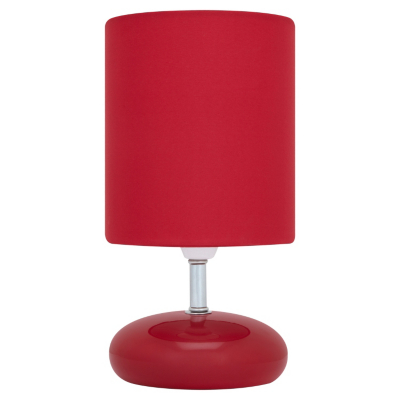 ASDA Pebble Table Lamp - Red, Red AS1822-RD