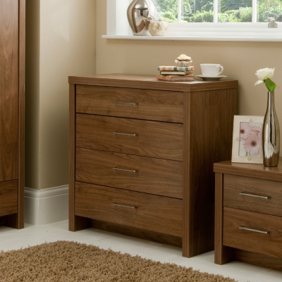 ASDA Ascot Chest Of Drawers - Walnut Effect, Walnut