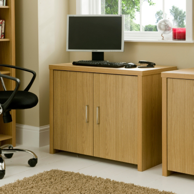 Ascot Office Hideaway Oak Effect