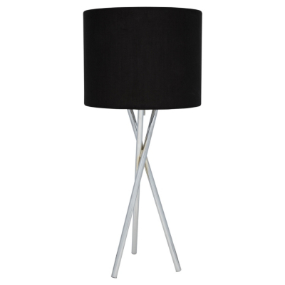 ASDA Tripod Table Lamp, Chrome PR13646