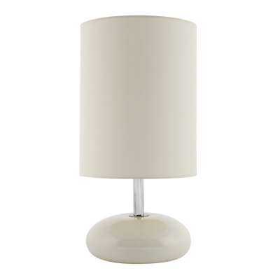 ASDA Pebble Table Lamp - Cream, Cream AS1822-CR