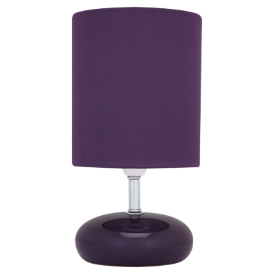 ASDA Pebble Table Lamp - Purple