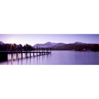 Derwent Jetty Canvas Wall Art - 96 x 30cm