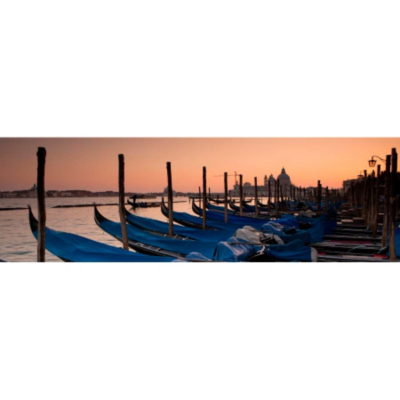 ASDA Venice Gondolas Wall Art Canvas Print,