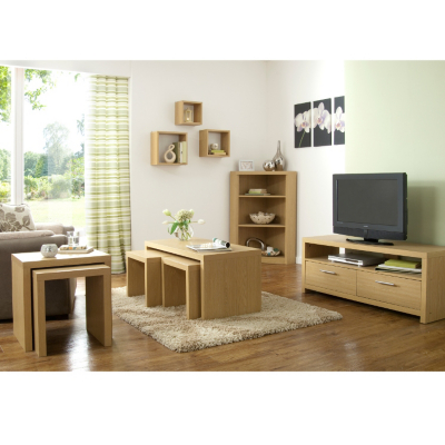 Ancona Living Room Range - Oak Effect