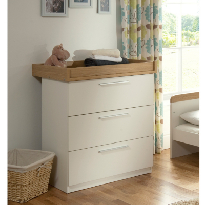 Banbury Baby Changing Unit White
