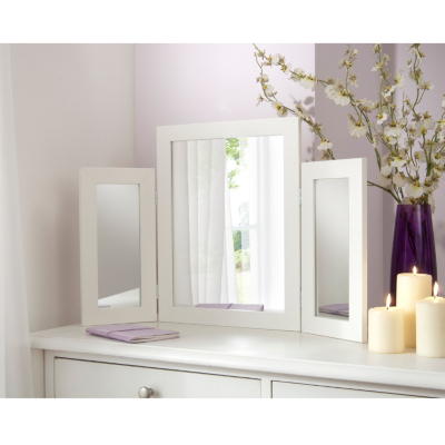 ASDA Dressing Table Mirror Ivory