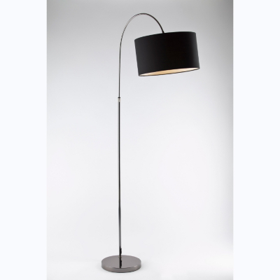 ASDA Black Arc Floor Lamp, Black 11079