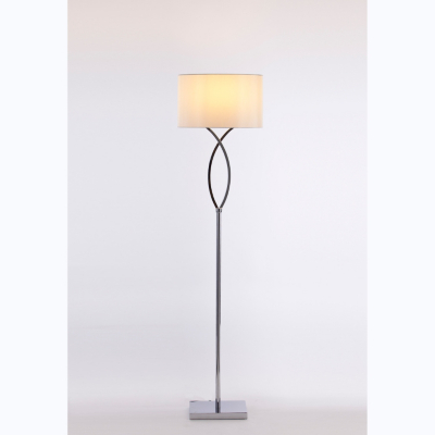 ASDA Crossover Chrome Floor Lamp, Chrome 634800