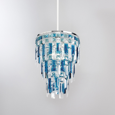 ASDA Square Droplet Pendant - Teal