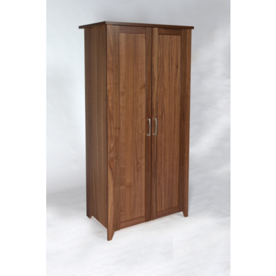 ASDA Montreaux 2 Door Wardrobe - Walnut WHU3203