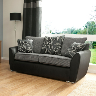 Sofa bed- Black and Charcoal with