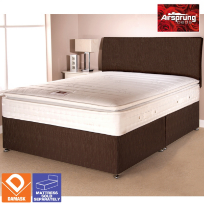 Airsprung Aspen Bed Brown Double No Storage