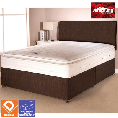Airsprung Aspen Bed Brown King No Storage