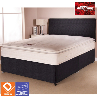 Airsprung Aspen Bed Black King No Storage