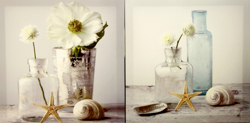 ASDA Beach Scenes Wall Art Canvas Print, Natural 002422