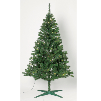 6ft Ready-Lit Green Christmas Tree