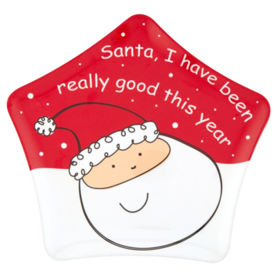 ASDA Kids Festive Melamine Plate - Large, Red