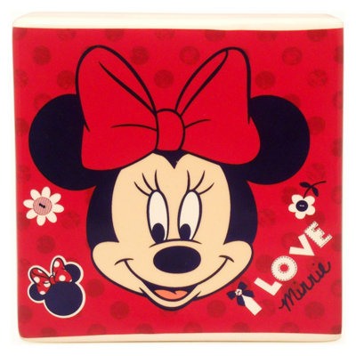 Minnie Mouse Money Box - Red, Red, Blue