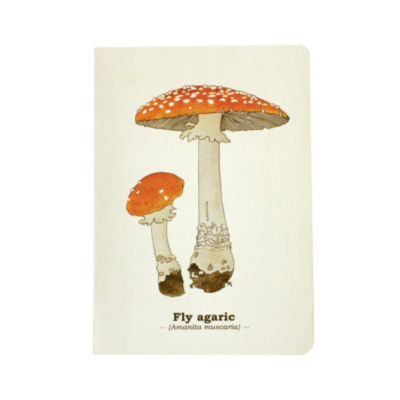 Toadstool Notebook-A5, Multi