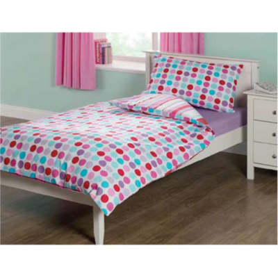 ASDA Spot Stripe Reversible Duvet Cover GSPOTSTRP