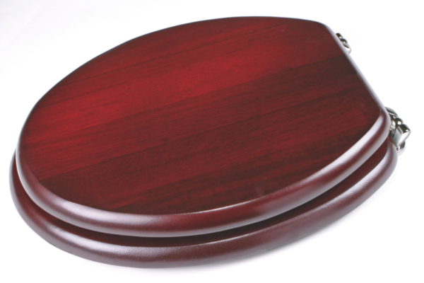 ASDA Toilet Seat Mahogany, Brown WL515241ASD