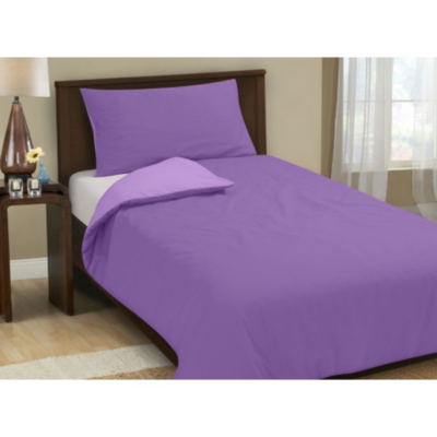 ASDA Purple Reversible Duvet Cover - Single