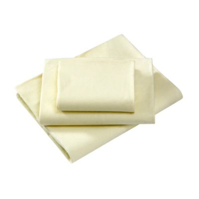 Little Angels Cream Fitted Pram Sheets - 2 Pack