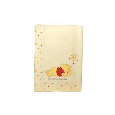 Disney Winnie the Pooh Blanket, Cream 505244911113