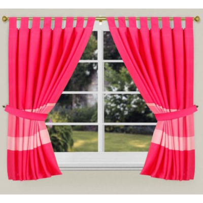 Curtains - Hot Pink, Hot Pink YUN200CRTHTPNKP