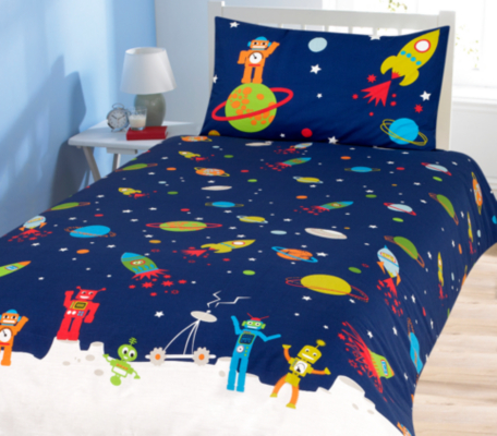 ASDA Robospace Duvet Cover Set - Single