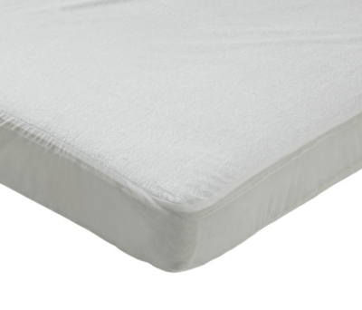 Little Angels Waterproof Cotton pile Terry Cot Bed Mattress Protector