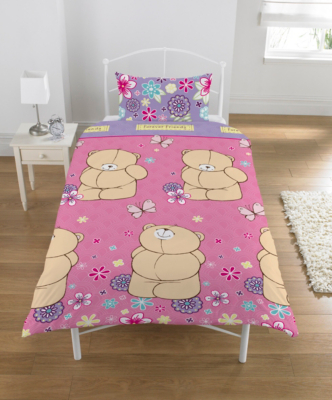 Forever Friends Butterflies Single Duvet Cover