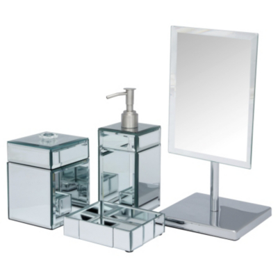 Elegant Living Elegant Soap Mirrored Soap Dish, Mirror M2255-X03