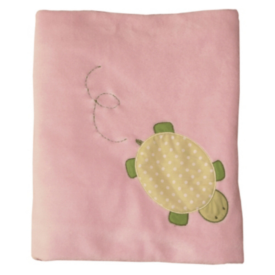Kids Line Lily Pond Cot Bed Boa Blanket
