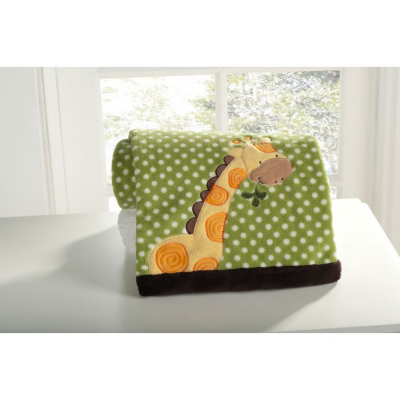 Kids Line ABC123 Boa Blanket Pram