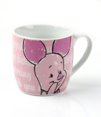 DISNEY Winnie the Pooh 12oz Squat Mug - Piglet