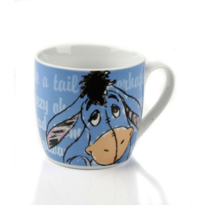 Winnie the Pooh 12oz Squat Mug - Eeyore, Blue