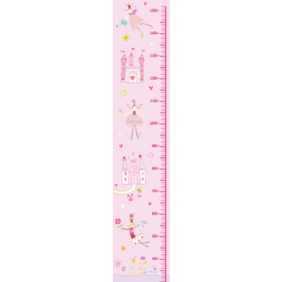 Princess Height Chart, Pink 002091