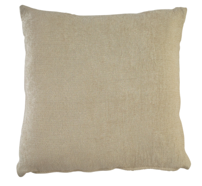 Home Large Cream Chenille Cushion 50x50cm Cushions at