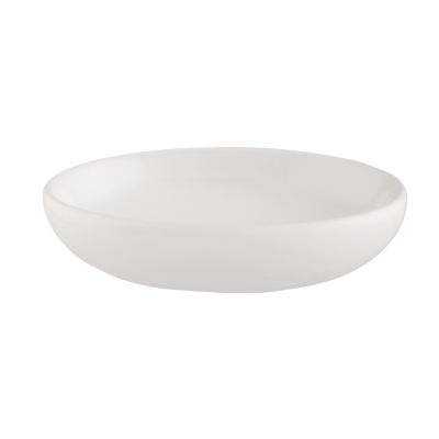 Ceramic Soap Dish, White 130126