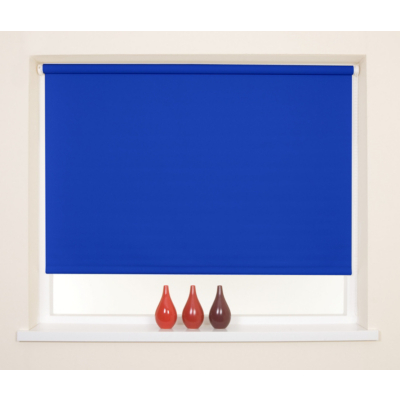 Homestyle Blue Blackout Thermal Roller Blind - 90x160,