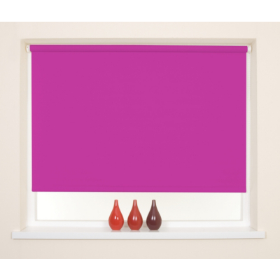 Fuchsia Blackout Thermal Roller Blind -