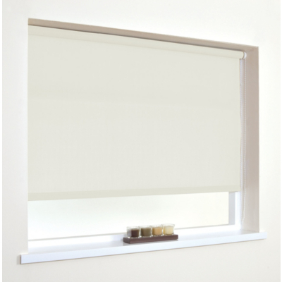 Natural Straight Edge Roller Blind - 150x160,