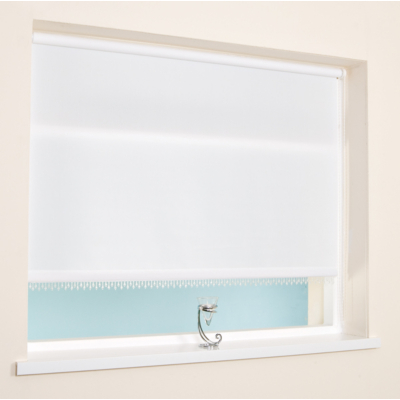 Homestyle White Beaded Edge Roller Blind - 60x160, White