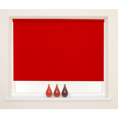 Homestyle Red Blackout Thermal Roller Blind - 90x160cm,