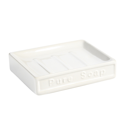 Pure Soap Soap Dish, Cream 133086