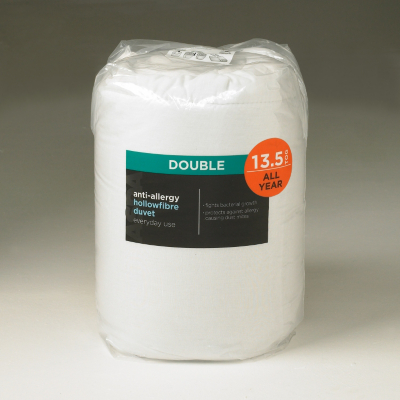 135 Tog Anti Allergy Duvet Double